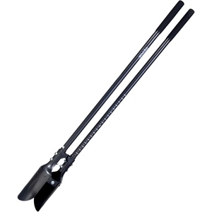 image:imageVEVOR 575 Post Hole Digger Heavy Duty Post Hole Digger with Wood Measurement Handle Manual Hole Digger with Metal Blade Post Hole Digger Tool for Digging Cultivating Yard Work Gardening OutdoorsCarbon Steel