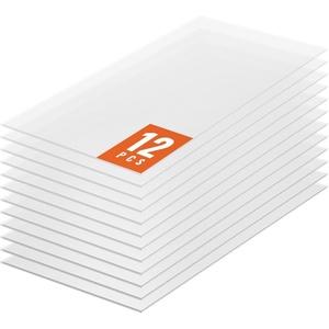 image:imageVEVOR 6 Pack Polycarbonate Greenhouse Panels 396 x 198 x 0157Roof Panels Sheets Waterproof UV Protected Corrugated Plastic Roofing Impact Resistance Clear Roofing Sheets for GreenhouseGarden12PCS  4FT  2FT  024IN