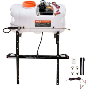image:imageVEVOR ATV Spot Sprayer 159 Gal60L ATVUTV Broadcast Sprayer with A Nozzle Boom 12 V Pump Sprayer with Water Tank 19 GPM Flow Rate Adjustable 072 PSI 20FT Hose for Garden Farm