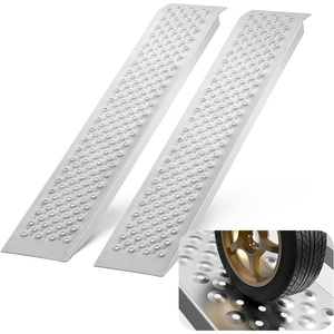 image:imageVEVOR Aluminum Ramps 880 LBS Capacity 472 x 85 Loading Ramps for Motorcycle Dirt Bike Trailer ATV UTV Garden Tractor and Lawn Mower 2PCS880lbs