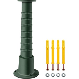 image:imageVEVOR Antique Hand Water Pump Stand Pitcher Pump Stand Cast Iron Well Pump Stand wPreset 05 Holes for Easy Installation Old Fashion Pitcher Hand Pump Stand for Home Yard Pond Garden Outdoors GreenGreen