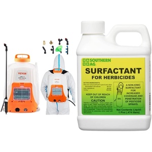 image:imageVEVOR Battery Powered Backpack Sprayer 090 PSI Adjustable Pressure 4 Gallon Tank Back Pack Sprayer 12V 8Ah Battery Wide Mouth Lid Spraying Cleaning amp Southern Ag Surfactant 16oz 1 Pint