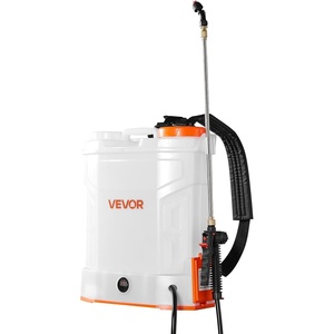 image:imageVEVOR Battery Powered Backpack Sprayer Electric Back Pack Sprayer 4 Gallon 2 Wands amp 8 Nozzles Adjustable 090 PSI 4H Runtime Portable Lawn amp Garden Sprayers for Weeding Spraying Cleaning32 Gal