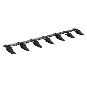 image:imageVEVOR Bucket Tooth Bar 60 Heavy Duty Tractor Bucket 7 Teeth Bar for Loader Tractor Skidsteer 4560 lbs LoadBearing Capacity Bolt On Design for Efficient Soil Excavation and Bucket Protection60in
