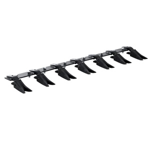 image:imageVEVOR Bucket Tooth Bar 60 Heavy Duty Tractor Bucket 7 Teeth Bar for Loader Tractor Skidsteer 4560 lbs LoadBearing Capacity Bolt On Design for Efficient Soil Excavation and Bucket Protection53in