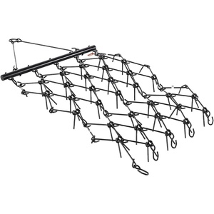 image:imageVEVOR Drag Harrow 4 x 5 ft Chain Harrow  Made from Q235 Steel UTV Tractor Attachments for Landscape Leveling or Sod Prepping Durable Harrow Rake for Gravel Driveway Farm Field Garden Black4 x 56 ft
