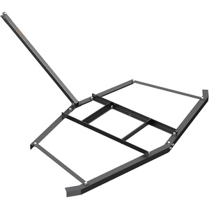 image:imageVEVOR Drag Harrow 66 Width Tow Behind Drag Harrow Q235 Steel Driveway Grader with Adjustable Bars amp Pin Hitch Support up to 50 lbs Tractor Driveway Harrow for ATVs UTVs Garden Lawn Tractors766