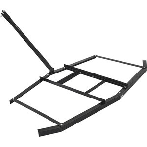image:imageVEVOR Drag Harrow 66 Width Tow Behind Drag Harrow Q235 Steel Driveway Grader with Adjustable Bars amp Pin Hitch Support up to 50 lbs Tractor Driveway Harrow for ATVs UTVs Garden Lawn Tractors74 in