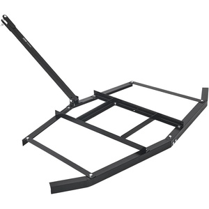 image:imageVEVOR Drag Harrow 66 Width Tow Behind Drag Harrow Q235 Steel Driveway Grader with Adjustable Bars amp Pin Hitch Support up to 50 lbs Tractor Driveway Harrow for ATVs UTVs Garden Lawn Tractors66 in