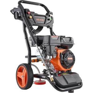 image:imageVEVOR Gas Pressure Washer 2900 PSI and 185 Max GPM Upgrade Aluminum Pump with Spray Gun and Wand 4 Nozzle Set Gas Powered Pressure Washer for Cars Fences Driveways Homes Patios Furniture3600 PSI