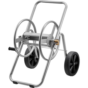 image:imageVEVOR Hose Reel Cart Hold Up to 175 ft of 58 Hose Hose Not Included Garden Water Hose Carts Mobile Tools with Wheels Heavy Duty PowderCoated Steel Outdoor Planting for Garden Yard Lawn200 ft