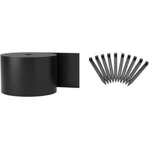 image:imageVEVOR Landscape Edging 10 inch Depth 150 ft Total Length Recycled HDPE Coiled Terrace Board Flexible Bender Border amp EasyFlex 10 in Landscape Anchoring Stake Pack
