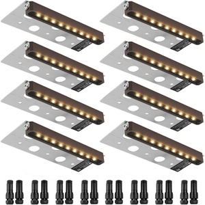 image:imageVEVOR Landscape Lighting 6W Low Voltage LED Landscape Lights IP66 Waterproof Landscape Spotlights Yard Lawn Garden Pathway Outdoor Lights 12V 24V 450LM Warm White 3000K 12 Pack with ConnectorsOutdoorLandscape Lights