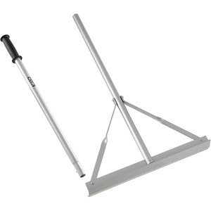 image:imageVEVOR Landscape Rake 36 Head Aluminum Lake Weed Rake with 75 Long Handle for Loosening Soil Lawn Care Weeding Lake Garden Silver60 inch