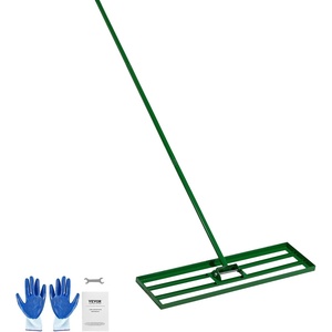 image:imageVEVOR Lawn Leveling Rake 36x10 Level Lawn Tool HeavyDuty Lawn Leveler with 78 Steel Extended Handle Yard Leveling Rake Suit for Garden Golf Lawn Farm36x10