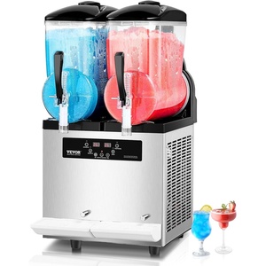 image:imageVEVOR Slushie Machine 12L317Gal x 4 Tank Commercial Slushy Maker Frozen Drink Maker with SelfCleaning Margarita Machine for Restaurants Bars Party for Slushie Margaritas Milkshake amp More24L