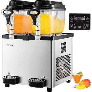 image:imageVEVOR Slushie Machine Slushy Machine 6L16 Gal 25 Cups SingleBowl 300W Frozen Drink maker Stainless Steel Margarita Smoothie Machine Slushie Machine for Cafes Restaurants Bars Home Use6LX2