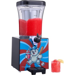 image:imageVEVOR Slushie Machine for Home 32oz Tank Homeuse Margarita Machine Smoothie Frozen Drink Maker with Foodgrade Materials Slushy Machine for Home DIY Kids Parties Red34 fl oz 10 L