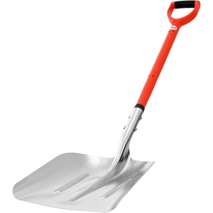 image:imageVEVOR Snow Shovel for Driveway 14 in Wide Aluminum Alloy Snow Shovel with DShaped Handles Large Capacity Snowplow Shovels Lightweight Snows Removal Tool for Garden Car Camping