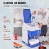image:imageElectric Ice Shaver Crusher Machine 265lbsHour with Ice Box  100 Snow Cone Cups amp 100 Spoon Straws