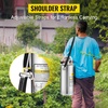 image:imageHappybuy 3 Gallon Stainless Steel Sprayer 20 Wand amp 3FT Reinforced Hose Hand Pump Sprayer with Pressure Gauge Safety Valve amp Adjustable Nozzle Weed Sprayers for Lawn Gardening amp Sanitizing2 Gallon