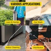 image:imageHappybuy 3 Gallon Stainless Steel Sprayer 20 Wand amp 3FT Reinforced Hose Hand Pump Sprayer with Pressure Gauge Safety Valve amp Adjustable Nozzle Weed Sprayers for Lawn Gardening amp Sanitizing3 Gallon