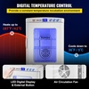 image:imageHappybuy Black Reptile Incubator 25L Digital Incubator for Small Reptiles with Cooling and Heating 542CWhite