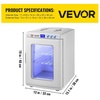 image:imageHappybuy Black Reptile Incubator 25L Digital Incubator for Small Reptiles with Cooling and Heating 542CWhite