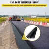 image:imageHappybuy Driveway Fabric 13x108ft Commercial Grade Landscape Fabric Garden Weed Barrier Fabric Heavy Duty Geotextile Fabric Underlayment Gravel Ground Cover Drainage Fabric Weed Control Blocker13FTx60FT5OZ