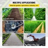 image:imageHappybuy Driveway Fabric 13x108ft Commercial Grade Landscape Fabric Garden Weed Barrier Fabric Heavy Duty Geotextile Fabric Underlayment Gravel Ground Cover Drainage Fabric Weed Control Blocker3FTx50FT5OZ