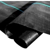 image:imageHappybuy Driveway Fabric 13x108ft Commercial Grade Landscape Fabric Garden Weed Barrier Fabric Heavy Duty Geotextile Fabric Underlayment Gravel Ground Cover Drainage Fabric Weed Control Blocker6FTx300FT24OZ