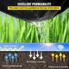 image:imageHappybuy Driveway Fabric 13x108ft Commercial Grade Landscape Fabric Garden Weed Barrier Fabric Heavy Duty Geotextile Fabric Underlayment Gravel Ground Cover Drainage Fabric Weed Control Blocker3FTx300FT32OZ