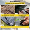 image:imageHappybuy Driveway Fabric 13x108ft Commercial Grade Landscape Fabric Garden Weed Barrier Fabric Heavy Duty Geotextile Fabric Underlayment Gravel Ground Cover Drainage Fabric Weed Control Blocker65FTx330FT32OZ