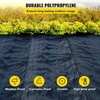 image:imageHappybuy Driveway Fabric 13x108ft Commercial Grade Landscape Fabric Garden Weed Barrier Fabric Heavy Duty Geotextile Fabric Underlayment Gravel Ground Cover Drainage Fabric Weed Control Blocker3FTx50FT5OZ