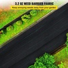 image:imageHappybuy Driveway Fabric 13x108ft Commercial Grade Landscape Fabric Garden Weed Barrier Fabric Heavy Duty Geotextile Fabric Underlayment Gravel Ground Cover Drainage Fabric Weed Control Blocker65FTx330FT32OZ