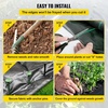 image:imageHappybuy Driveway Fabric 13x108ft Commercial Grade Landscape Fabric Garden Weed Barrier Fabric Heavy Duty Geotextile Fabric Underlayment Gravel Ground Cover Drainage Fabric Weed Control Blocker6FTx300FT24OZ