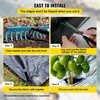 image:imageHappybuy Driveway Fabric 13x108ft Commercial Grade Landscape Fabric Garden Weed Barrier Fabric Heavy Duty Geotextile Fabric Underlayment Gravel Ground Cover Drainage Fabric Weed Control Blocker3FTx300FT32OZ