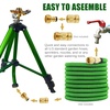image:imageLIULO TOOL Impact Sprinkler on Tripod Base Tripod Sprinklers with Head 360 Degree Large Area Irrigation with Extension Legs Flip Locks Heavy Duty 34 Connector for Lawn Yard Garden6 Pack