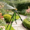 image:imageLIULO TOOL Impact Sprinkler on Tripod Base Tripod Sprinklers with Head 360 Degree Large Area Irrigation with Extension Legs Flip Locks Heavy Duty 34 Connector for Lawn Yard Garden6 Pack
