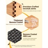 image:imageVEVOR 10 Frame Bee Hive Beeswax Coated Fir Wood Bee Hives Starter Kit Bee Boxes Langstroth Beehive Kit Transparent Acrylic Windows with Foundations for Beginners Pro BeekeepersDeep Box x 2 Medium Box x 2