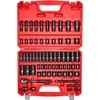 image:imageVEVOR 12 Drive Impact Socket Set 65 Piece SAE 38 to 114 and Metric 1024mm 6 Point CrV Alloy Steel for Auto Repair EasytoRead Size Markings Rugged Construction Storage Case38 64 PCS