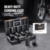 image:imageVEVOR 12 Drive Impact Socket Set 65 Piece SAE 38 to 114 and Metric 1024mm 6 Point CrV Alloy Steel for Auto Repair EasytoRead Size Markings Rugged Construction Storage Case1 8PCS CRMO