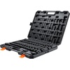 image:imageVEVOR 12 Drive Impact Socket Set 65 Piece SAE 38 to 114 and Metric 1024mm 6 Point CrV Alloy Steel for Auto Repair EasytoRead Size Markings Rugged Construction Storage Case12 65PCS