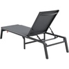 image:imageVEVOR 2 Pcs Chaise Lounge Chairs Outdoor Aluminum Patio Lounge Chair with Adjustable 5Position Folding Pool Chairs Recliner and Full Flat Tanning Chair for Patio Beach Pool Blue 2 pcsGrey