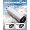 image:imageVEVOR 2026 PRO Cartridge Pool Filter Tank amp Element for Above Ground amp Inground Pools Large 320325Sq Ft Cleaner System Compatible WPumps 2 to 25 HP Up to 11769 GPH for Pools Up to 94150 GallonsElement Only