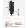 image:imageVEVOR 2026 PRO Cartridge Pool Filter Tank amp Element for Above Ground amp Inground Pools Large 320325Sq Ft Cleaner System Compatible WPumps 2 to 25 HP Up to 11769 GPH for Pools Up to 94150 GallonsCartridge Tank  Element
