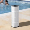 image:imageVEVOR 2026 PRO Cartridge Pool Filter Tank amp Element for Above Ground amp Inground Pools Large 320325Sq Ft Cleaner System Compatible WPumps 2 to 25 HP Up to 11769 GPH for Pools Up to 94150 GallonsElement Only