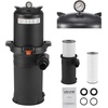 image:imageVEVOR 2026 PRO Cartridge Pool Filter Tank amp Element for Above Ground amp Inground Pools Large 320325Sq Ft Cleaner System Compatible WPumps 2 to 25 HP Up to 11769 GPH for Pools Up to 94150 GallonsCartridge Tank  Element