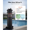 image:imageVEVOR 2026 PRO Cartridge Pool Filter Tank amp Element for Above Ground amp Inground Pools Large 320325Sq Ft Cleaner System Compatible WPumps 2 to 25 HP Up to 11769 GPH for Pools Up to 94150 GallonsCartridge Tank  Element