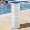 image:imageVEVOR 2026 PRO Cartridge Pool Filter Tank amp Element for Above Ground amp Inground Pools Large 320325Sq Ft Cleaner System Compatible WPumps 2 to 25 HP Up to 11769 GPH for Pools Up to 94150 GallonsElement Only
